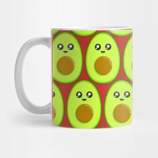 Avocado Kawaii Mug